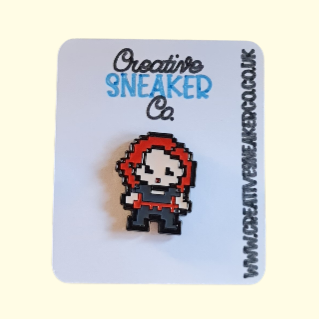 Marvel Wonder Woman Blocks Pin Badge