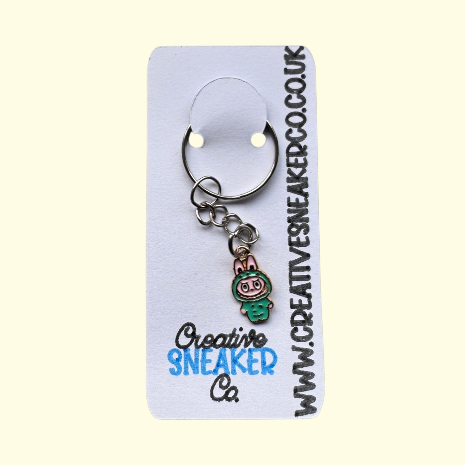 Labubu Body Green Keyring