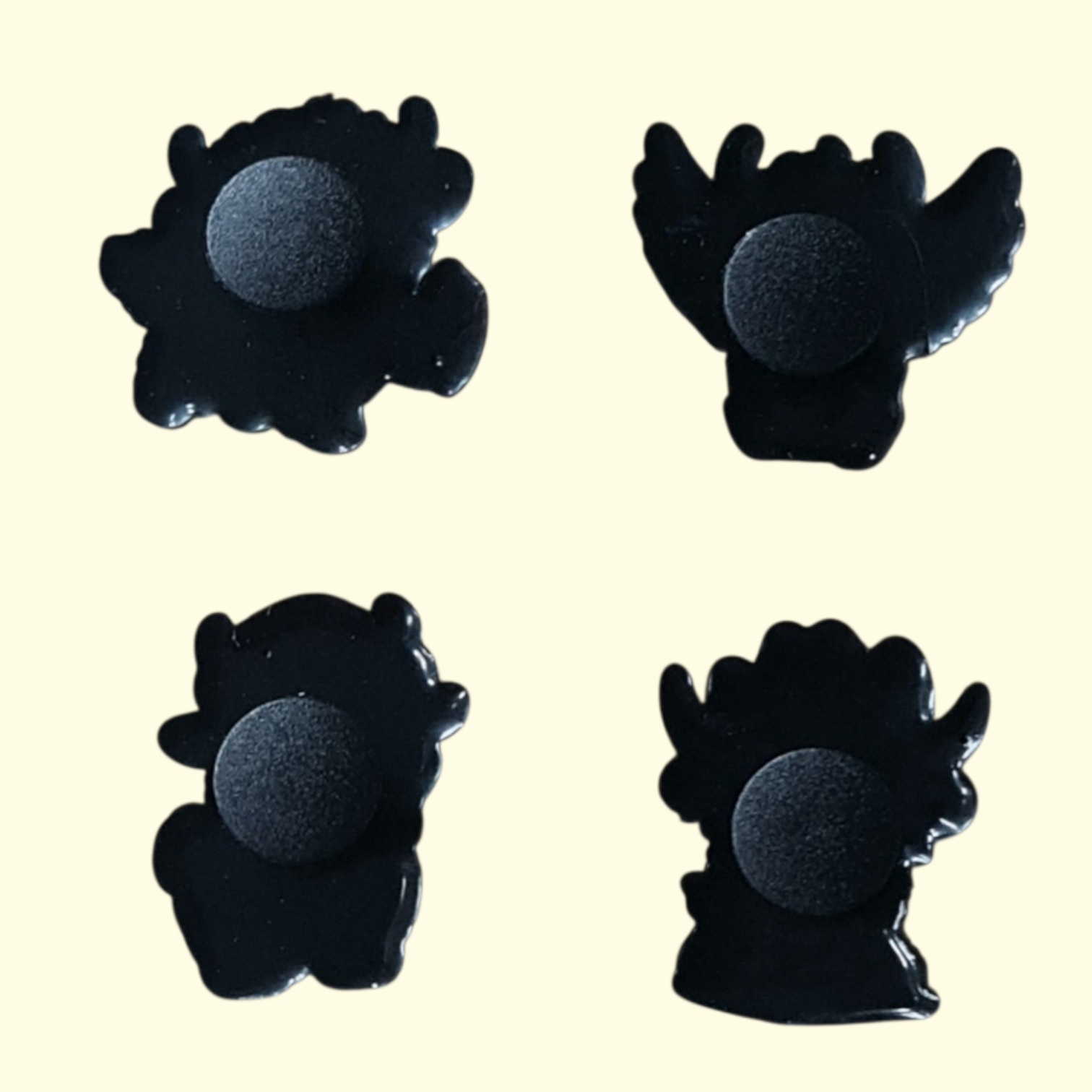 Highland Cows Baby Crocs Charms x4