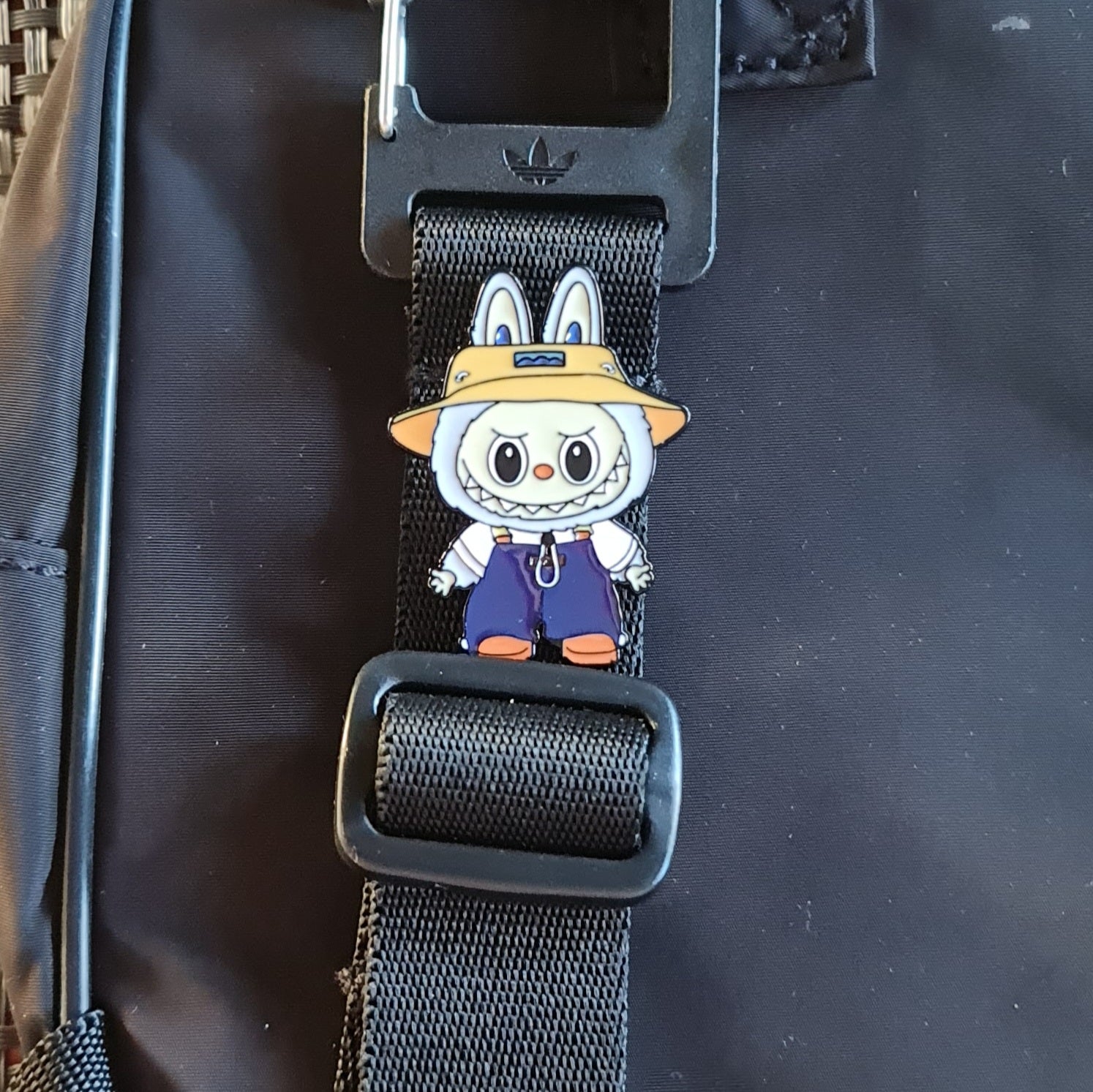 Labubu Grey Pin Badge