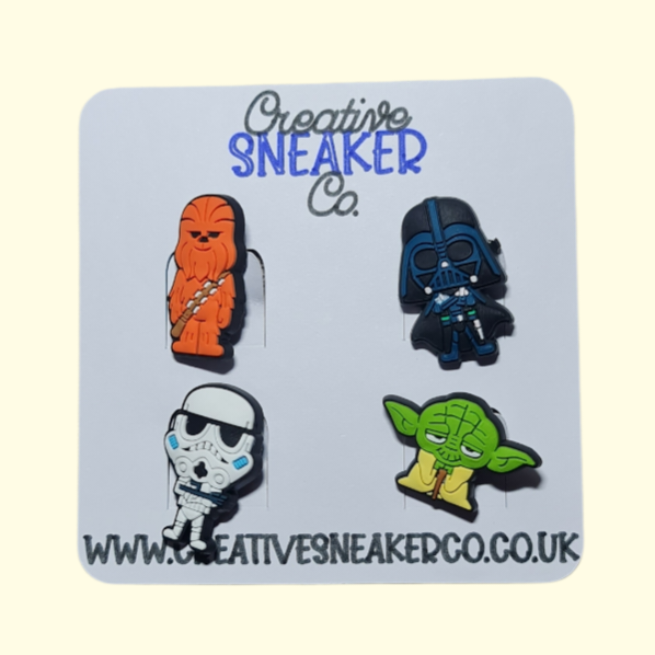 Star Wars Crocs Charms x4