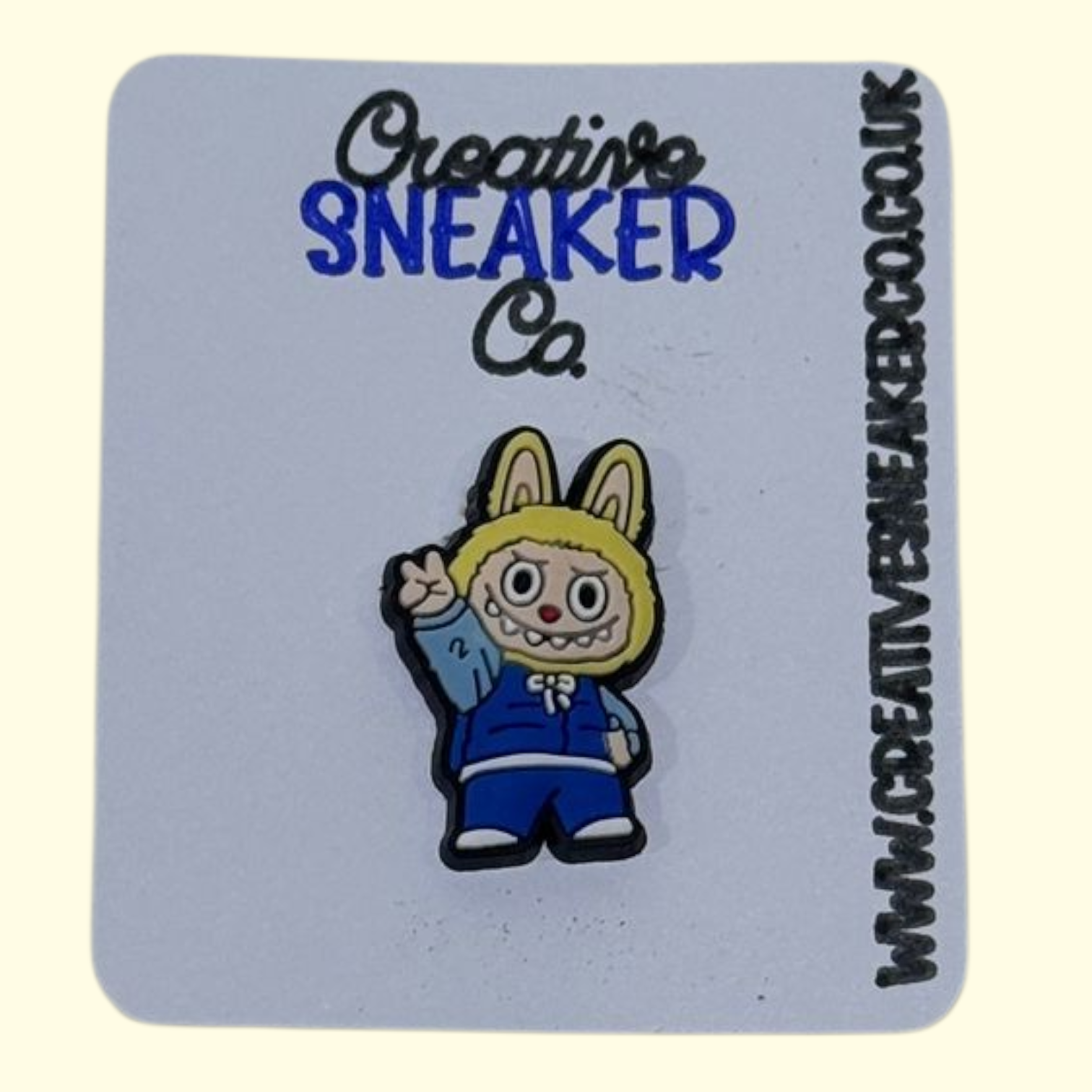 Labubu Peace Straw Topper