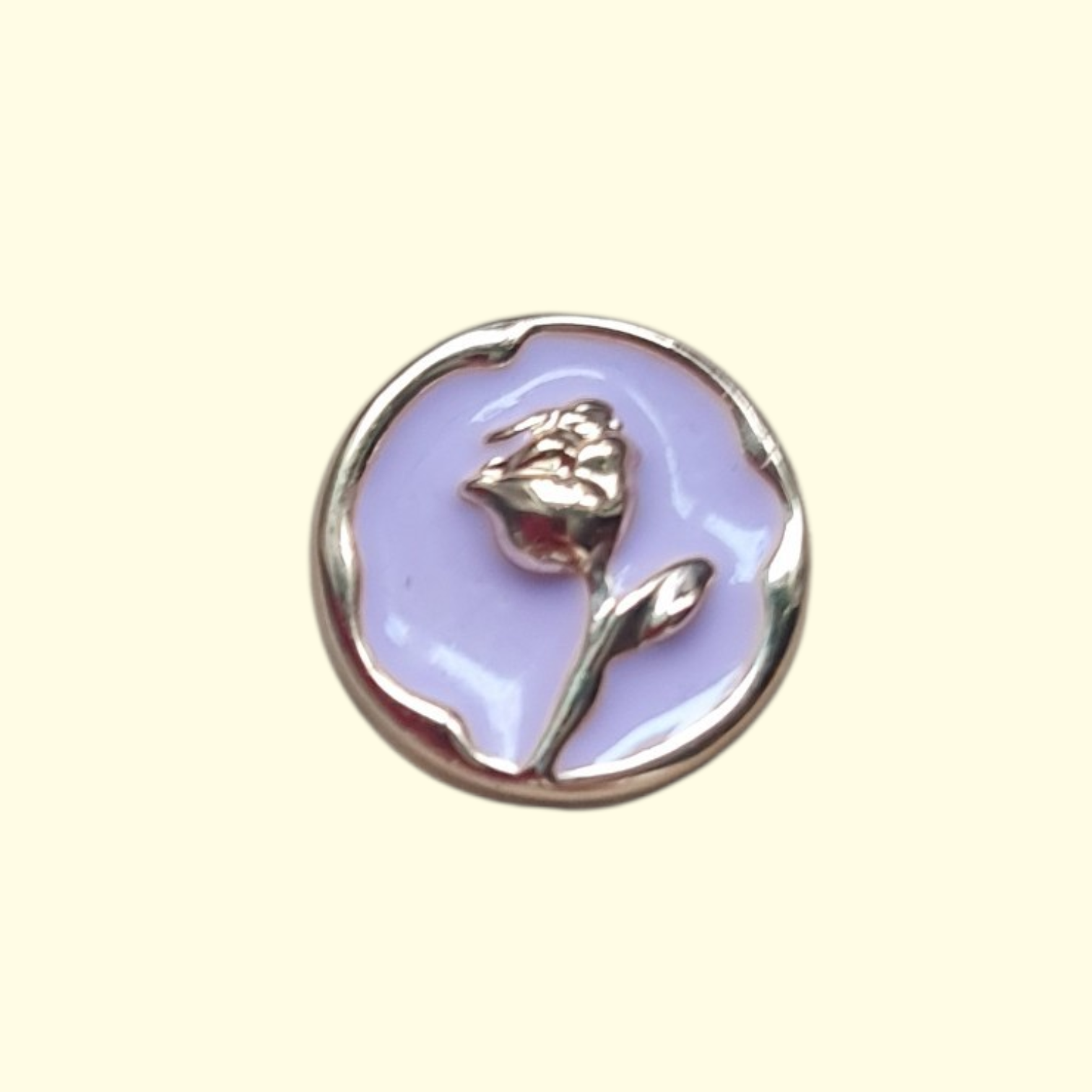 Purple Pearl Crocs Charms x4