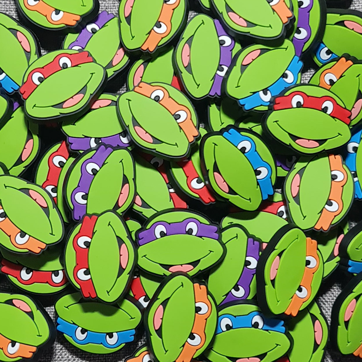 Teenage Mutant Ninja Turtles Crocs Charms x4
