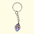 Labubu Stitch Keyring