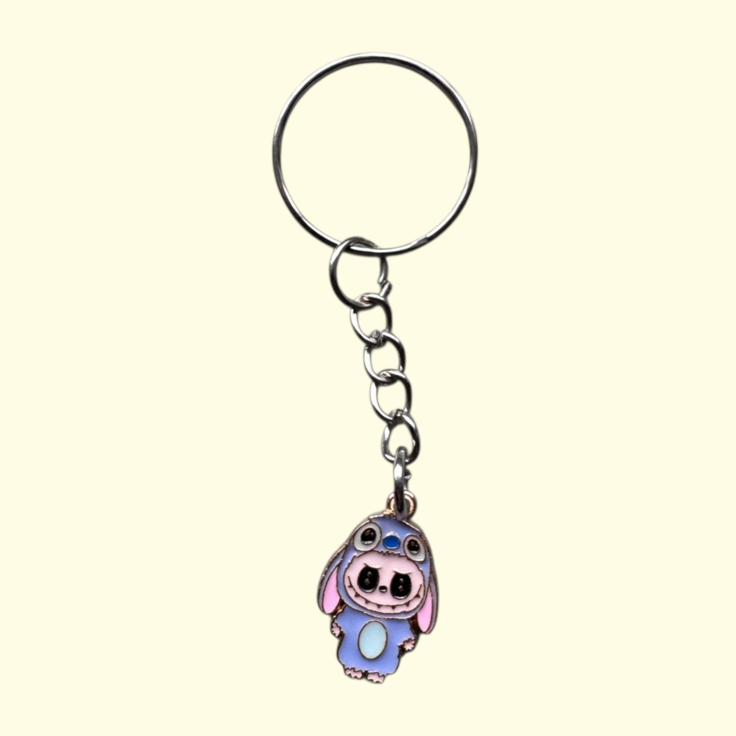 Labubu Stitch Keyring