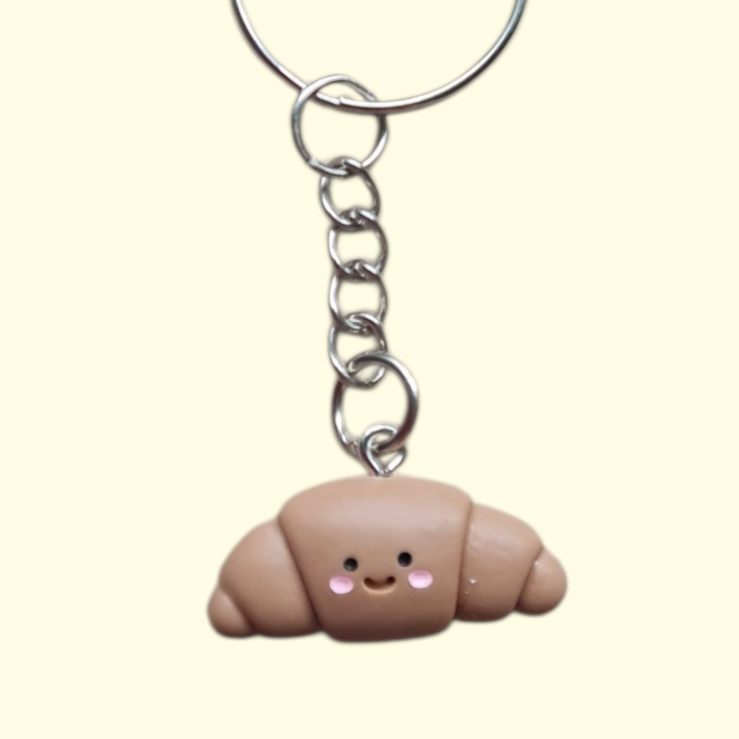 Croissant Keyring