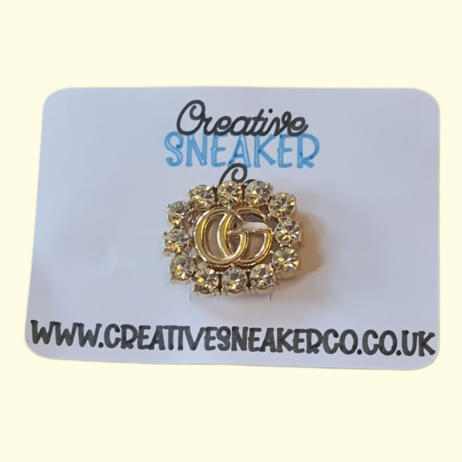 Gold Bling Designer Gucci Crocs Charms x1