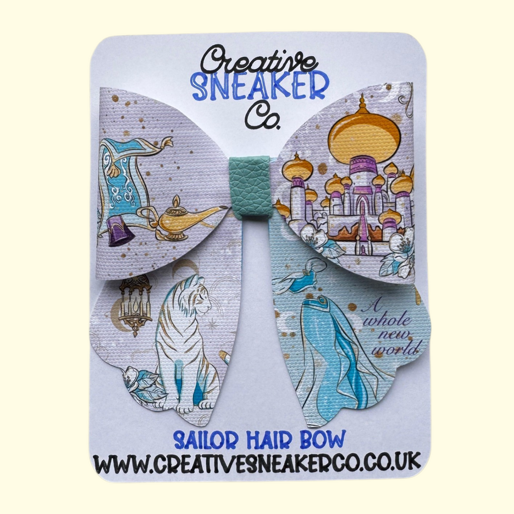 Jasmine Sailor Hair Bow