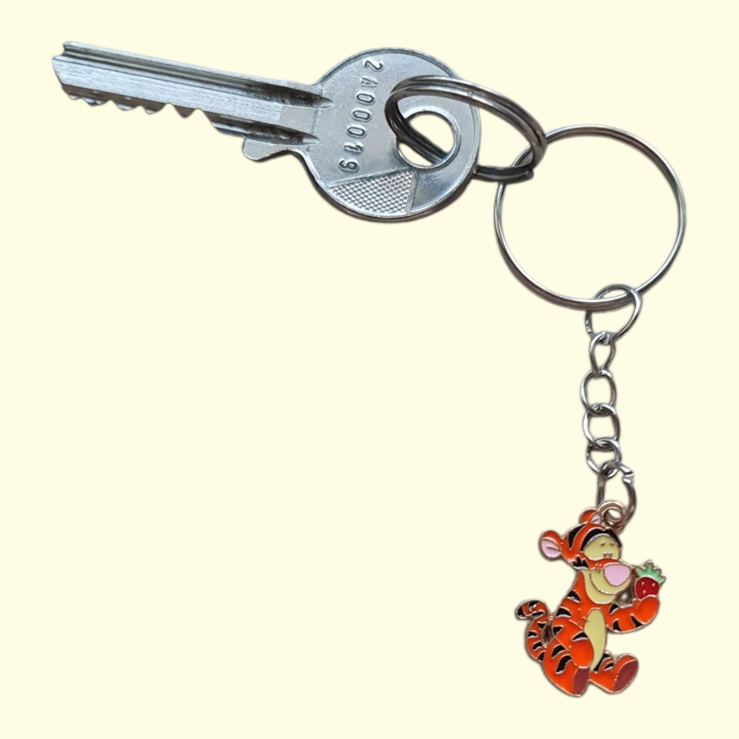 Winnie The Pooh Tigger Keyring