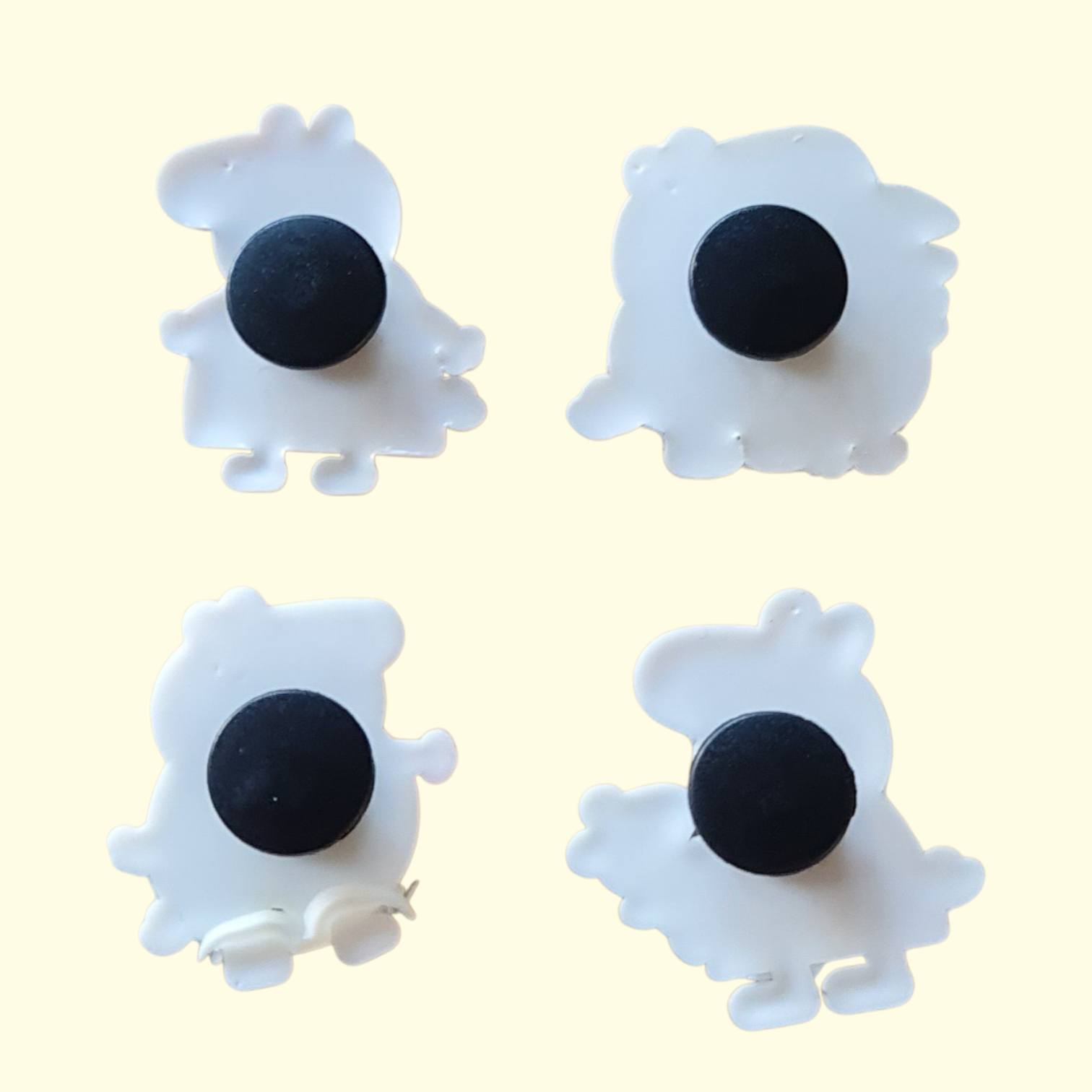 Peppa Pig Crocs Charms x4