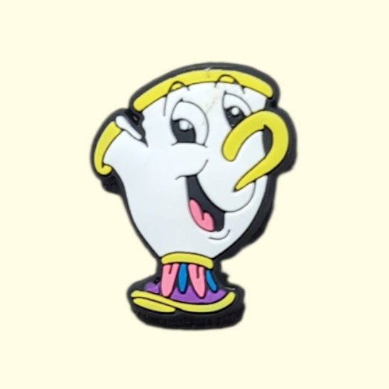 Princess Belle Crocs Charms x4