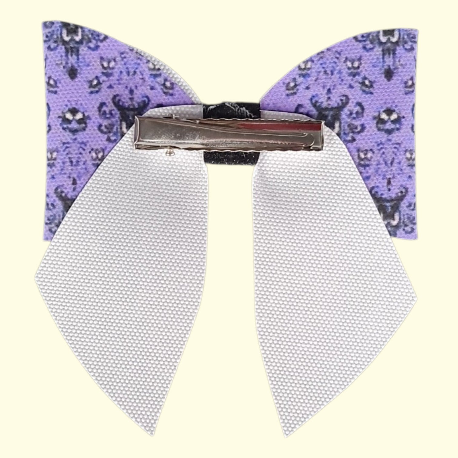 Purple Spider Halloween Sailor Hair Bow