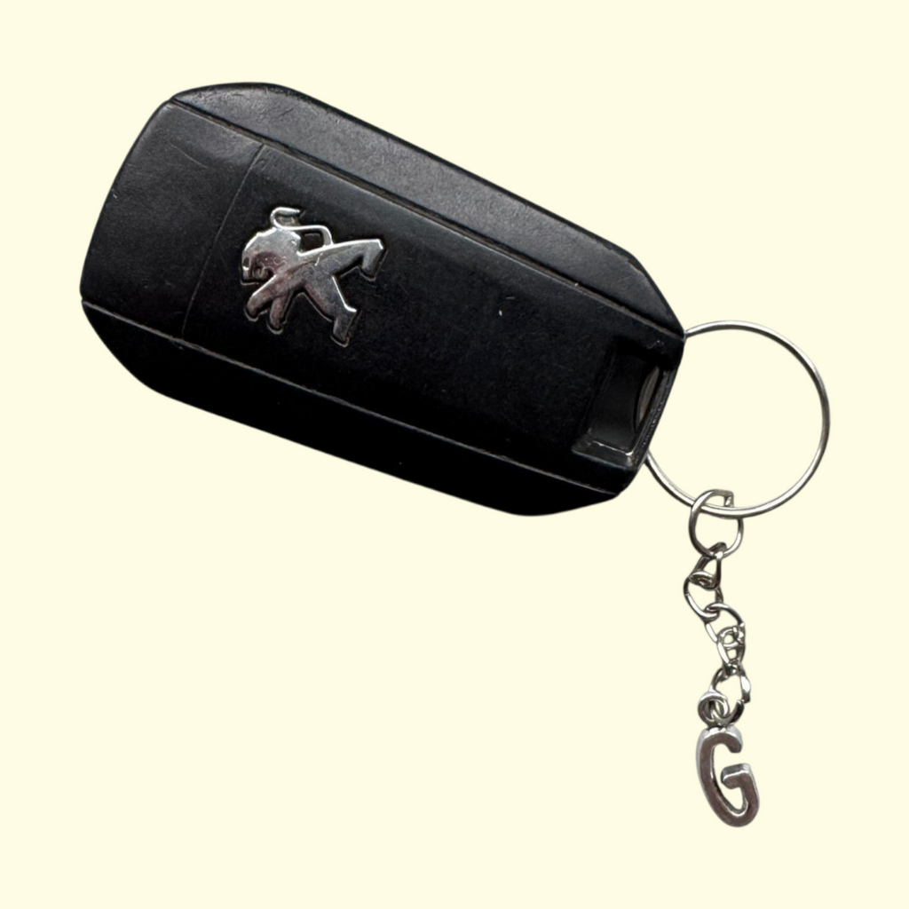 Letter G Keyring