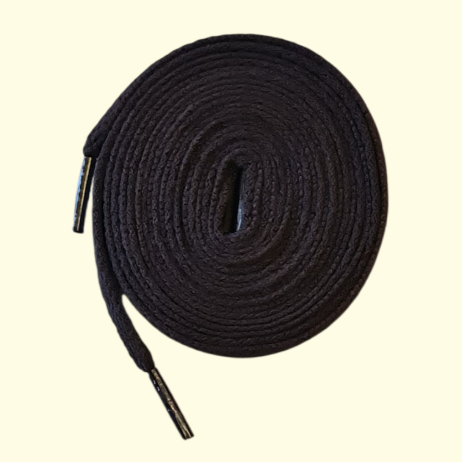 Flat Shoelaces 120cm Dark Brown