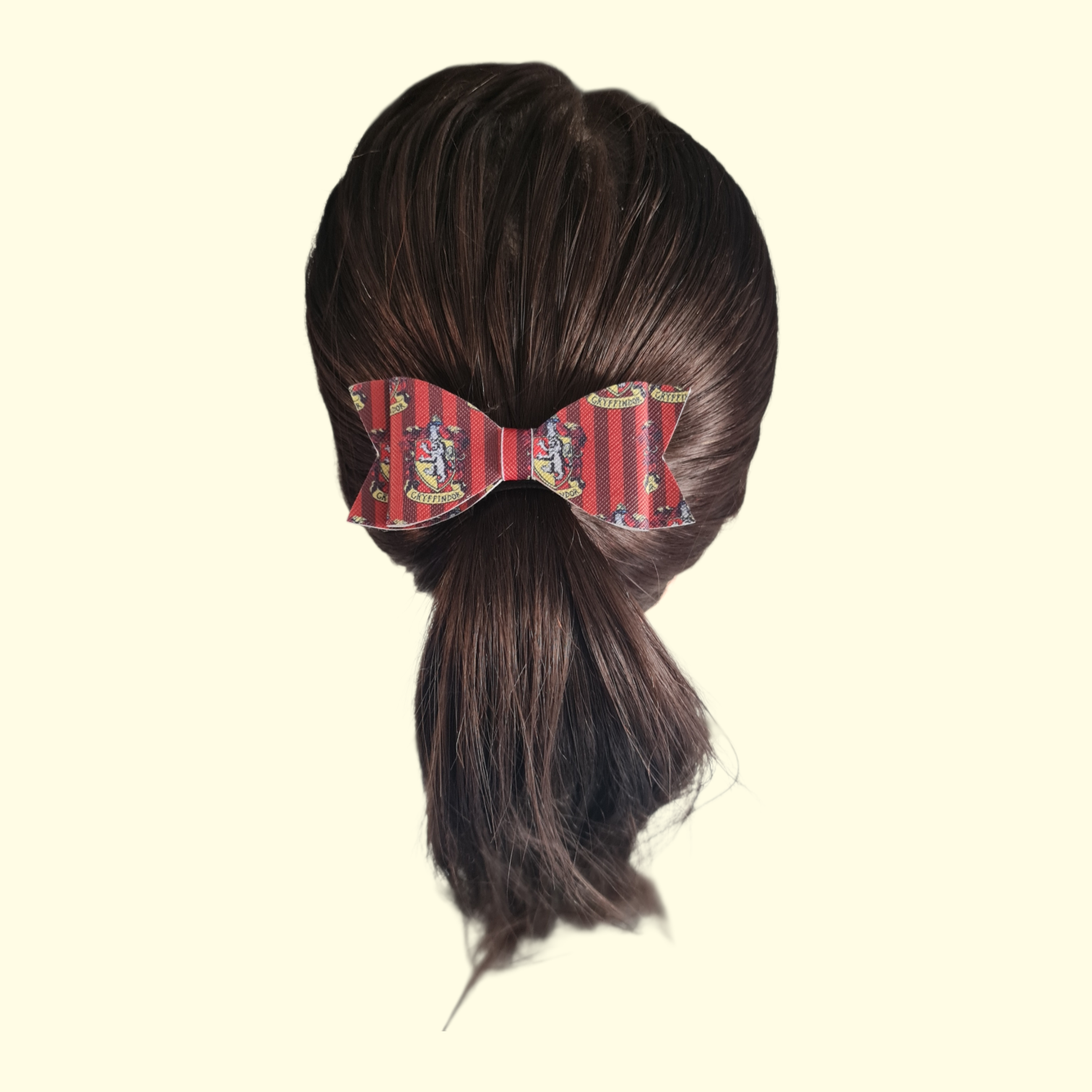 Harry Potter Gryffindor Badge Hair Bow
