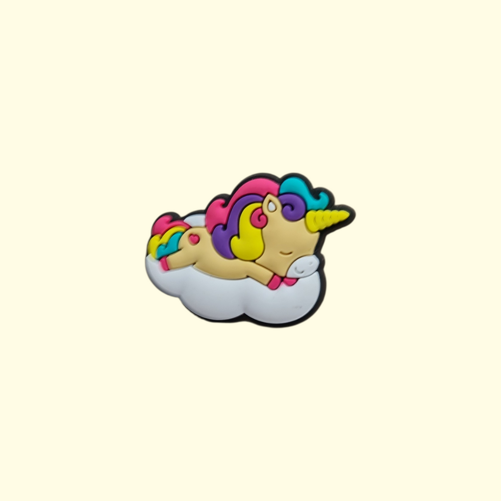 Unicorn Crocs Charms x4