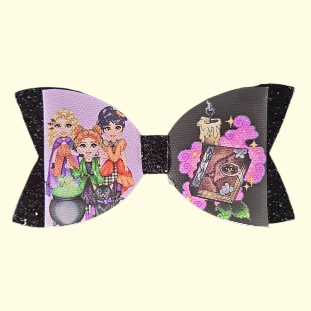 Hocus Pocus Halloween Standard Hair Bow