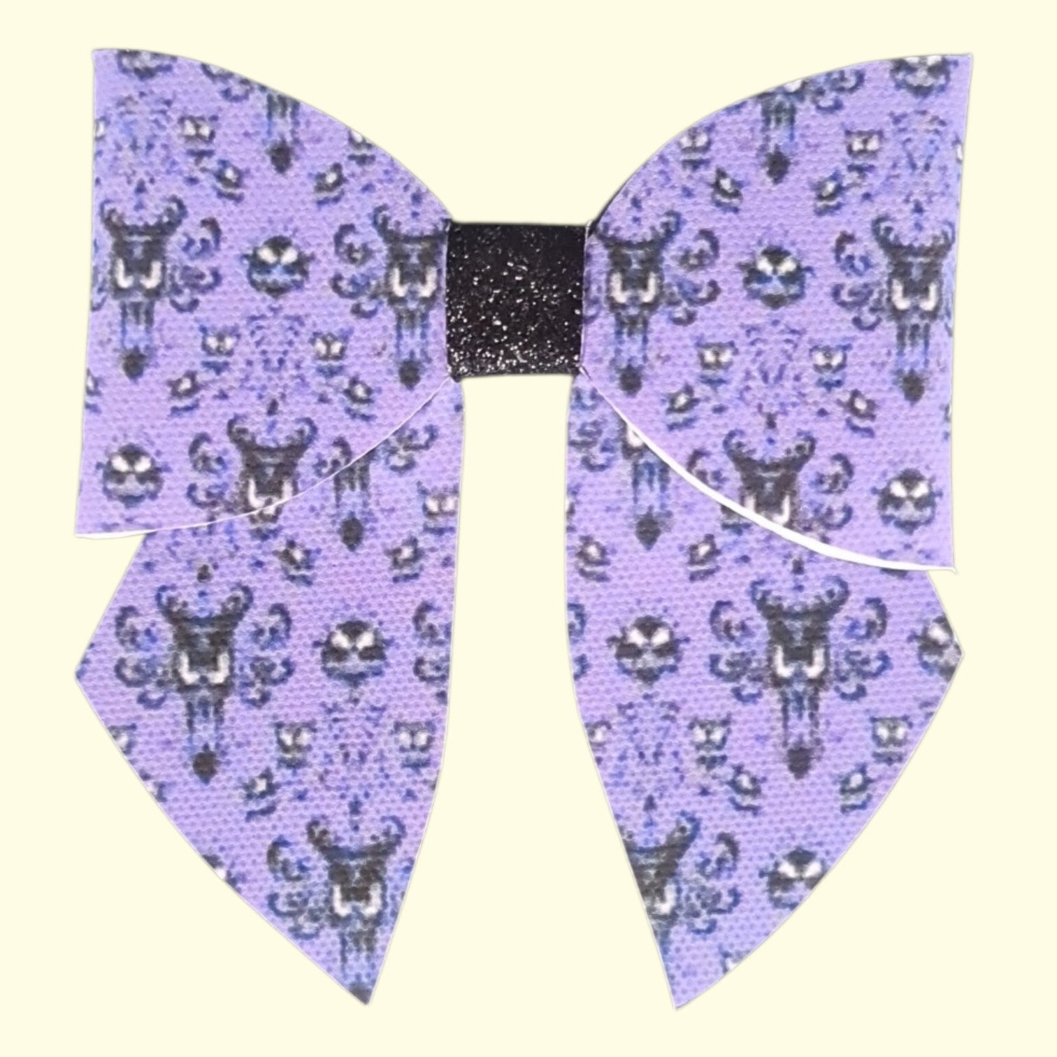 Purple Spider Halloween Sailor Hair Bow