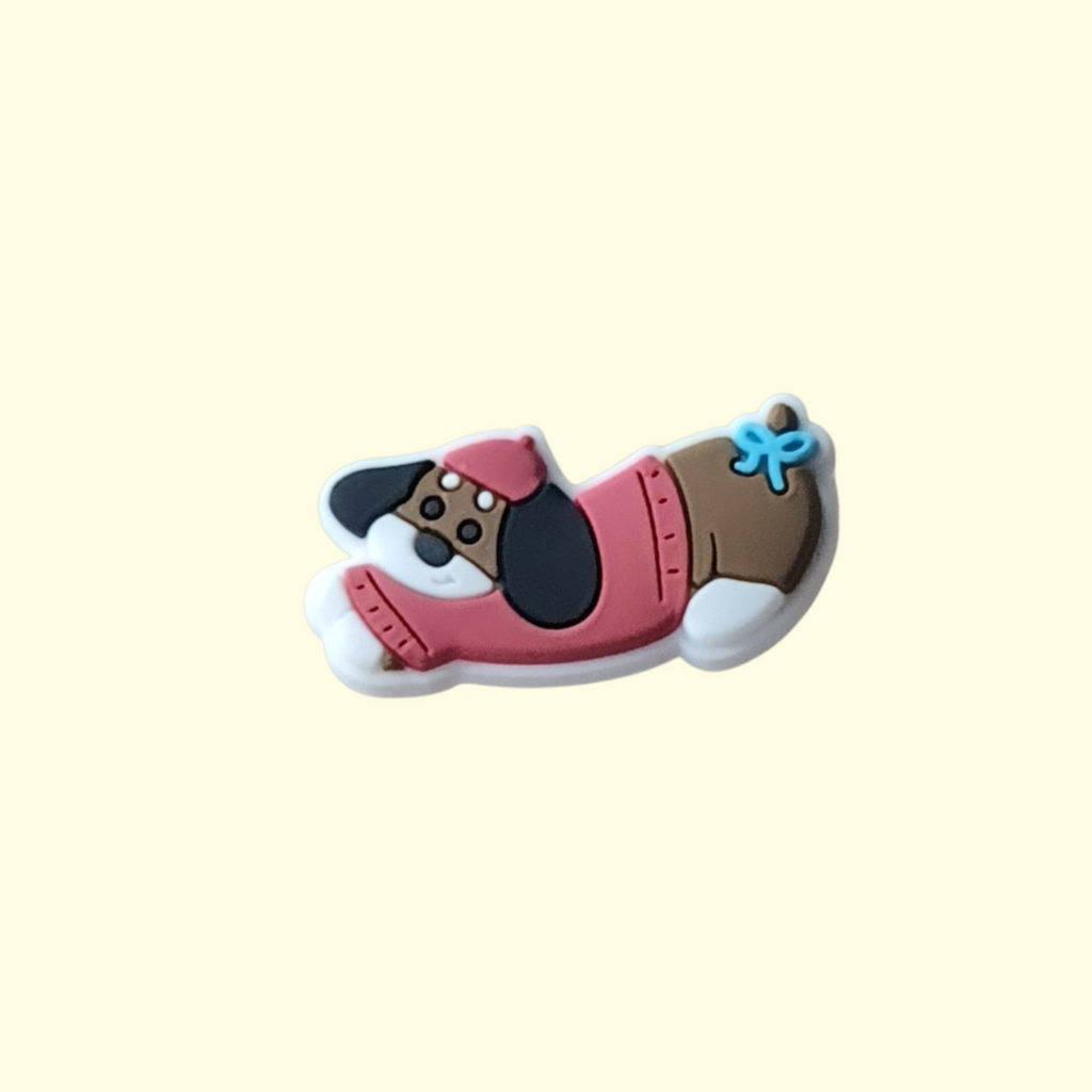 Sausage Dog Crocs Charms x4