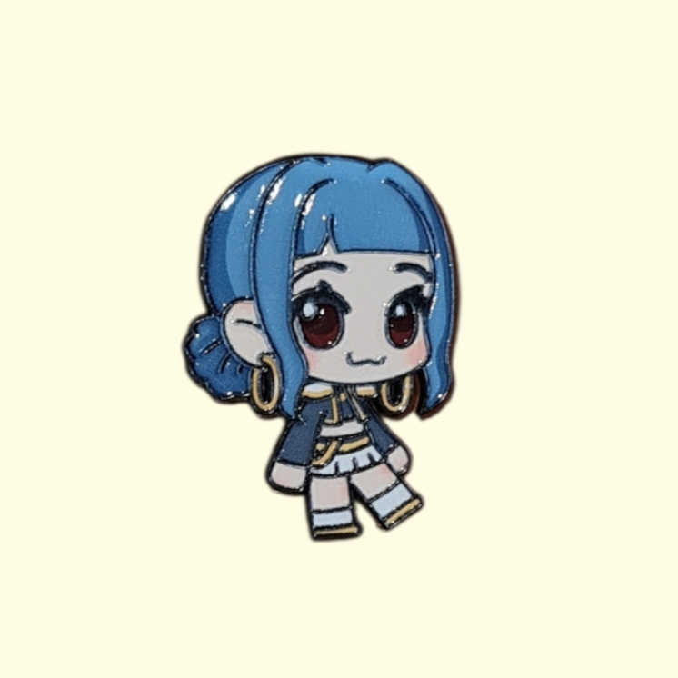 K-Pop Demon Hunters Zoey Pin Badge