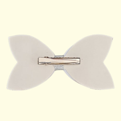 Blue Reindeer Standard Hair Bow