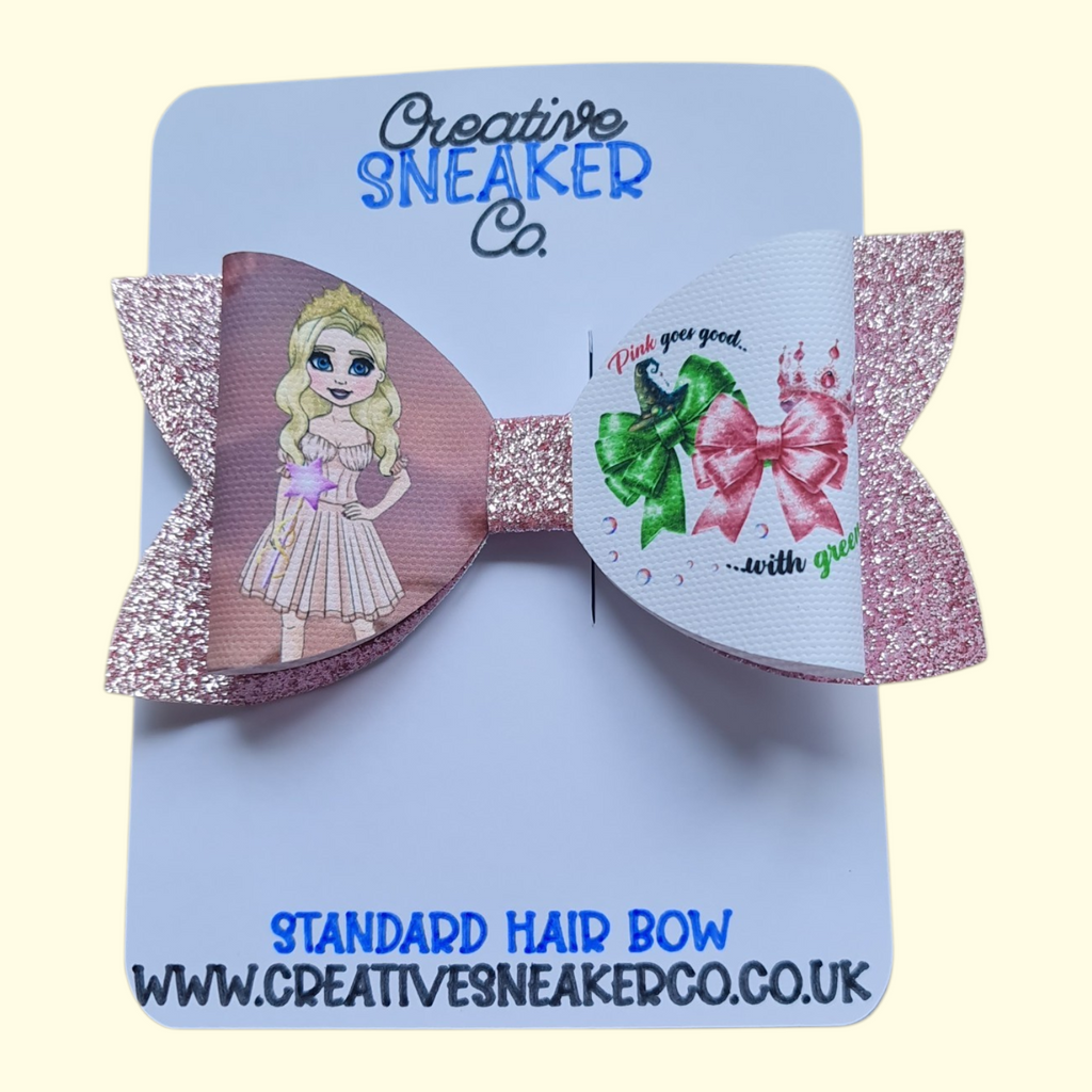 Wicked Glinda Standard Hair Bow