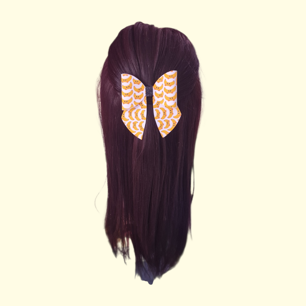 Jelly Cat Banana Plushie Sailor Hair Bow