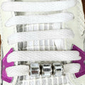 Silver Bling Gem Spacer Shoelace Charms