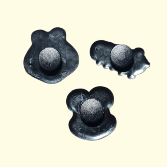 Caterpillar Cake Crocs Charms x3