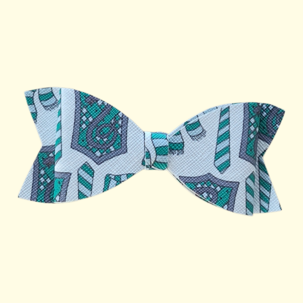 Harry Potter Slytherin Scarf Hair Bow