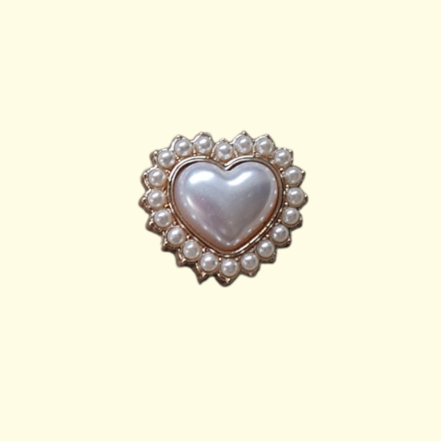 Pink Heart Crocs Charms x4