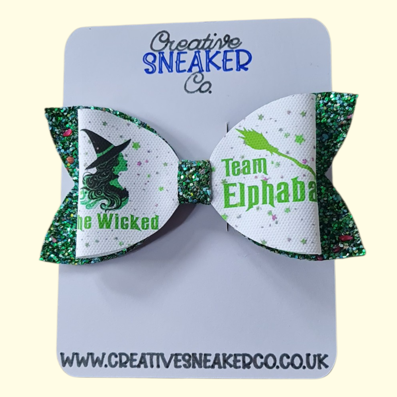 Wicked Elphaba Standard Hair Bow