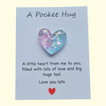 Heart Pink Pocket Hug