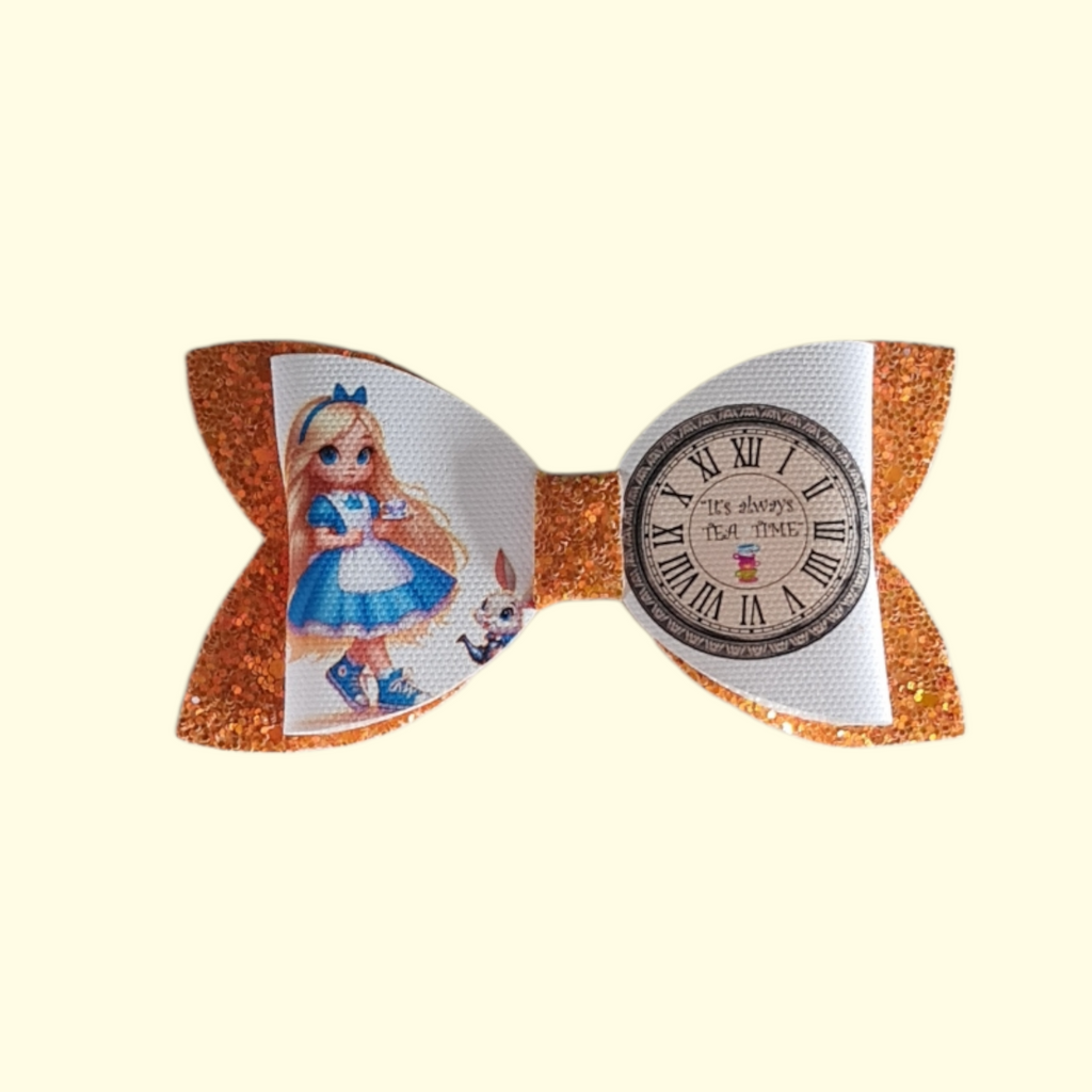 Alice In Wonderland Hair Bow