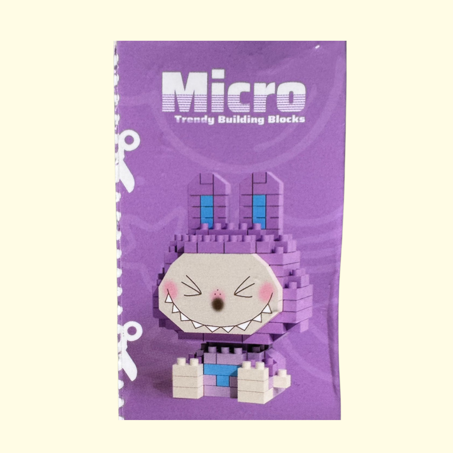Labubu Micro Bricks Purple