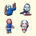 Horror Characters Crocs Charms x4