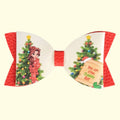 Christmas Sassy List Standard Hair Bow