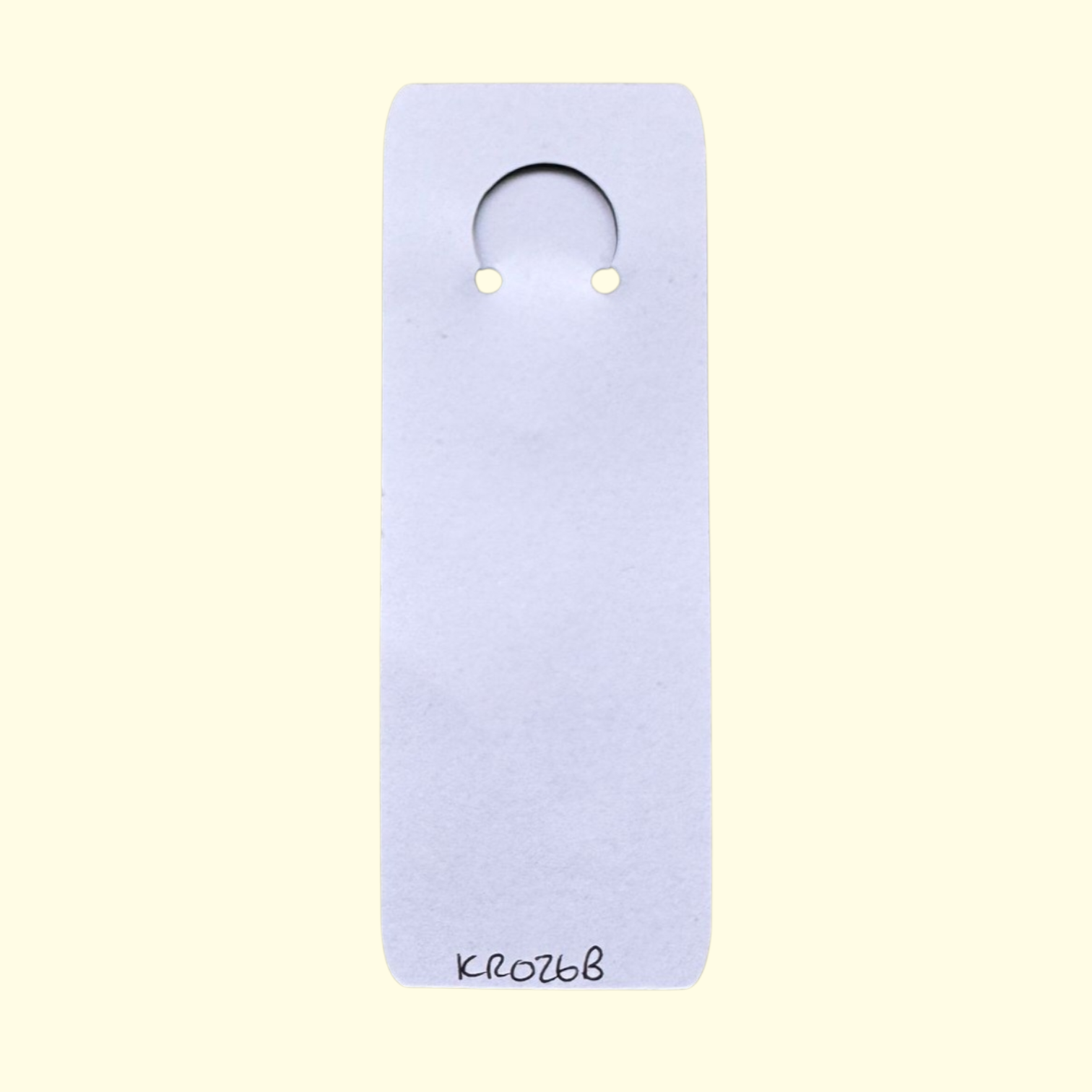 Highland Cow White Bow Sitting Keyring