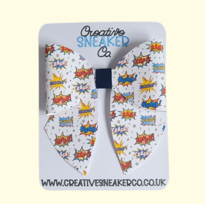 Comic Sailor Hair Bow