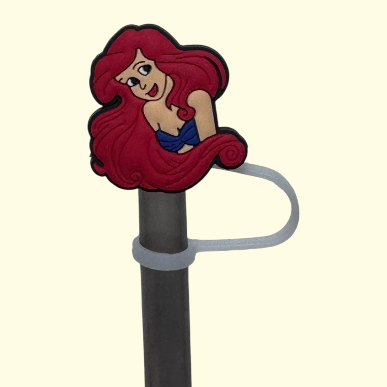 Princess Ariel Straw Topper