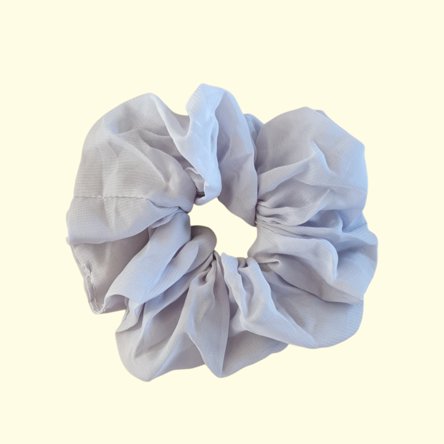 Puff Blue Hair Scrunchie