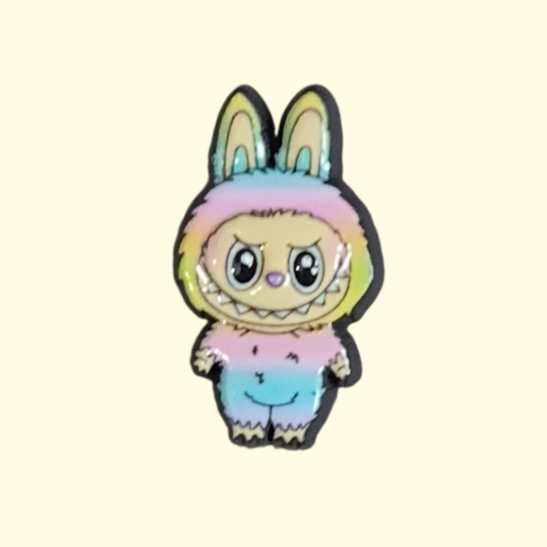 Labubu Big Into Energy Crocs Charms x4