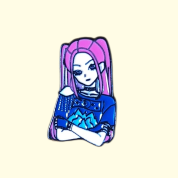 K-Pop Demon Hunters Mira Pin Badge