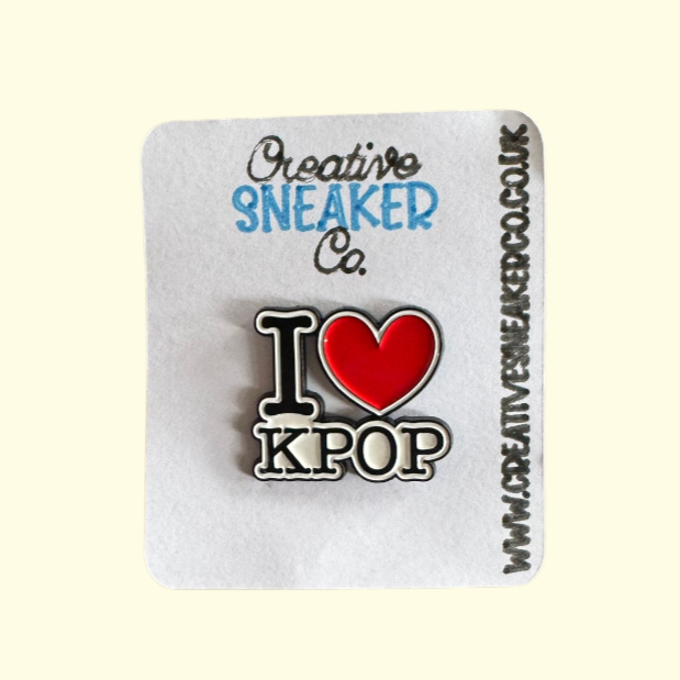 K-Pop Love Pin Badge