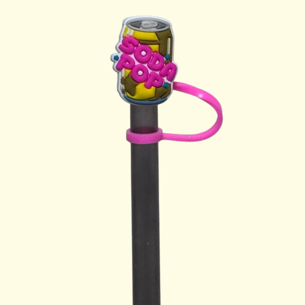 Kpop Demon Hunters Soda Pop Straw Topper