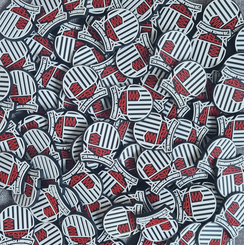 Grimsby Town Football Club Crocs Charms x2