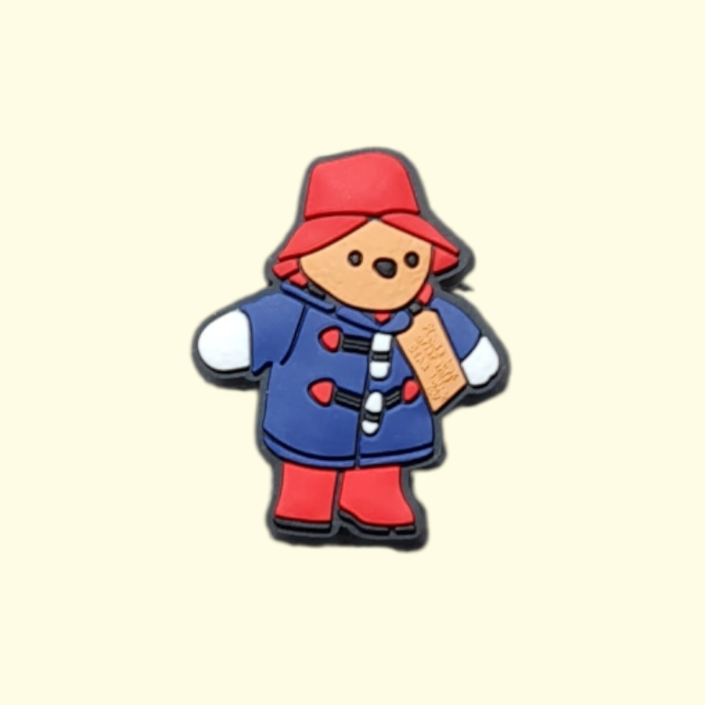 Paddington Bear Crocs Charms x3