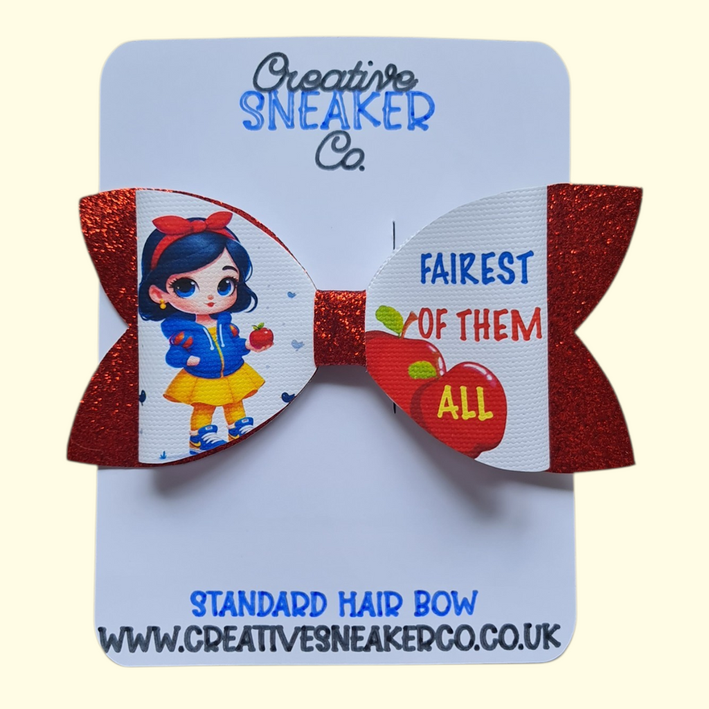 Snow White Hair Bow