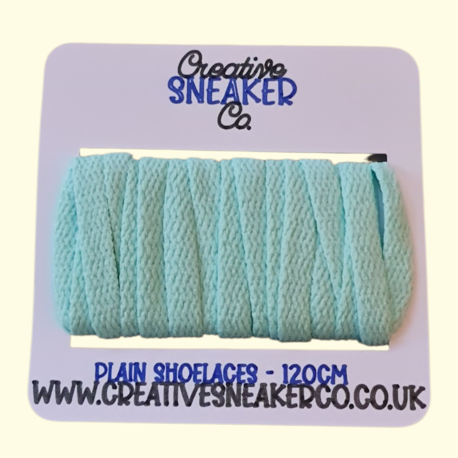 Flat Shoelaces 120cm Mint